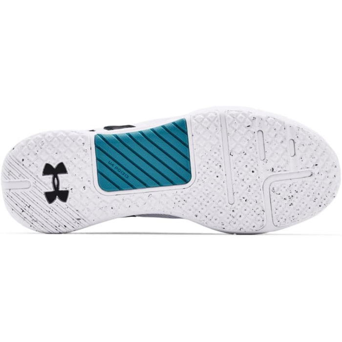 Кросівки чоловічі Under Armour HOVR Rise 2 для тренувань, білі/чорні, 40.5 EU