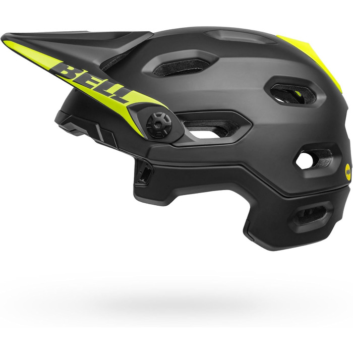 Велошолом BELL Super DH MIPS S, матово-глянцевий чорний