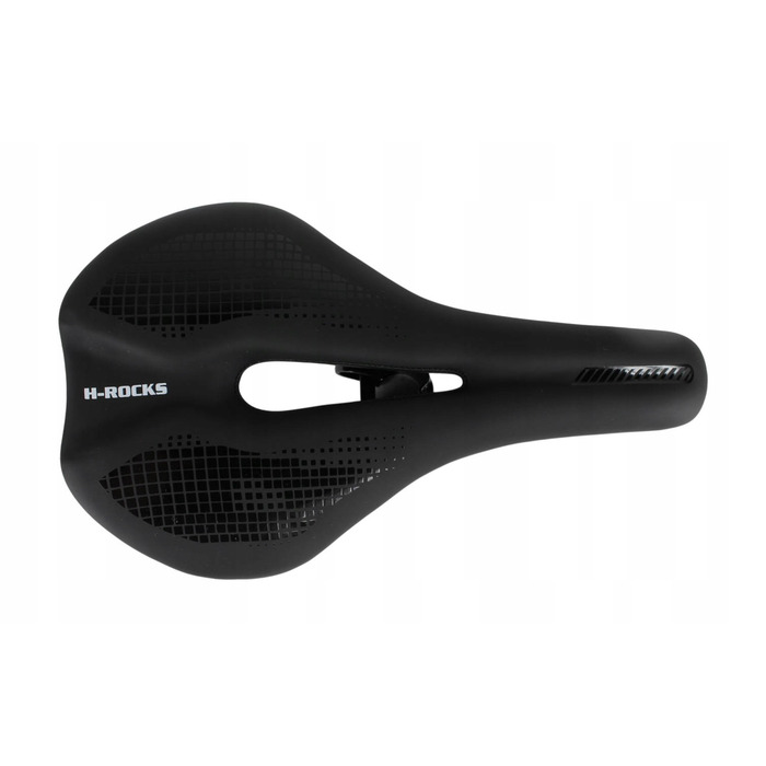 Гелеве велосипедне сідло VOID H-ROCKS — комфортне, чорне, для MTB