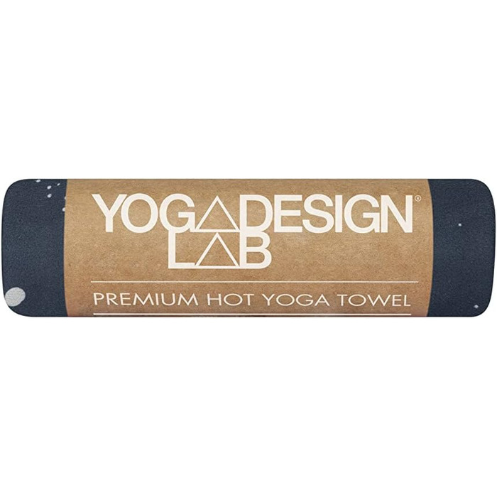 Рушник для йоги Hot Yoga від Yoga Design Lab | Нековзкий, легкий, з переробленої мікрофібри, швидковисихаючий, для гарячої йоги, спорту, подорожей (Celestial)