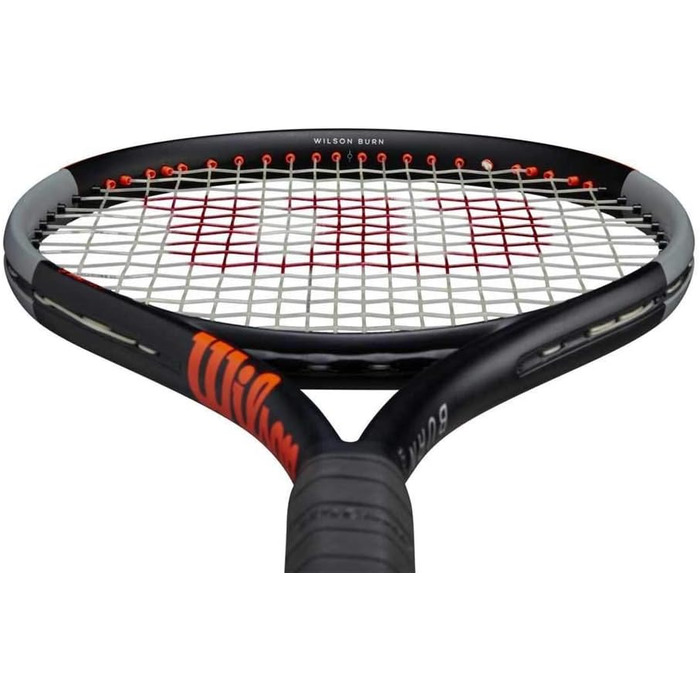 Тенісна ракетка Wilson 2, чорна/сіра/помаранчева