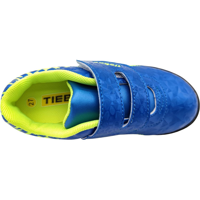 Дитячі футбольні бутси для гри на траві, унісекс, синій, розмір 23-27 EU