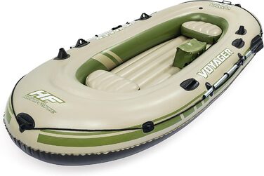Надувний човен Bestway Hydro-Force Voyager 500 для 3 осіб, 348×141×48 см, комплект