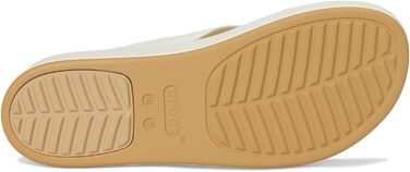 Чобочки Crocs Brooklyn Low Wedge для жінок (33/34 EU, Чорний Бежевий)