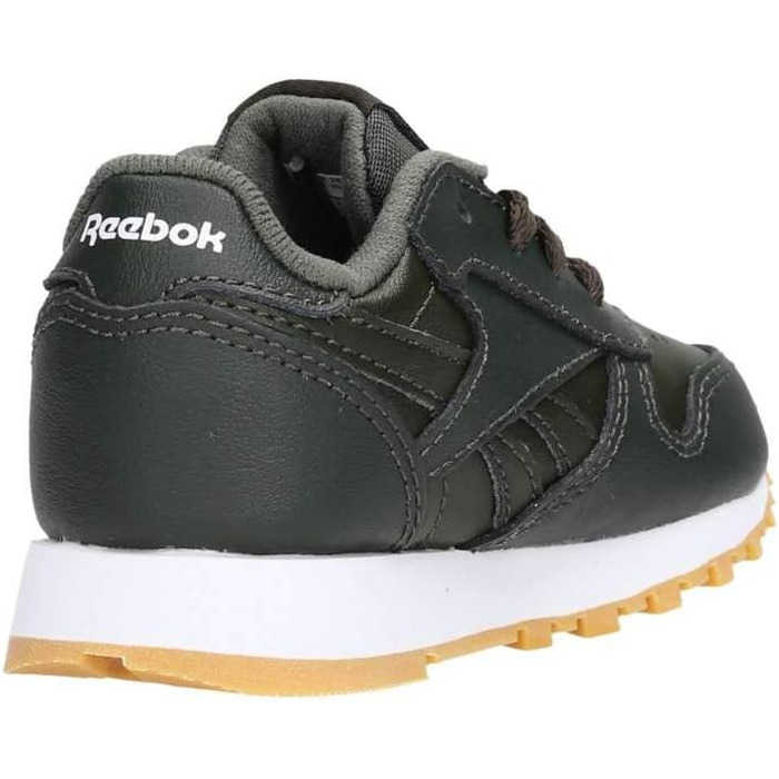 Кросівки Reebok Classic Leather для хлопчиків, 28 EU, багато кольорів, Gum, Dark Cypress, White 000