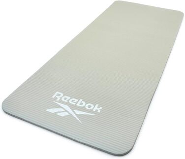 Килимок для фітнесу Reebok, нековзний, натуральна гума, 7/10/15 мм, різні кольори, для тренувань вдома і в залі