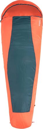 Сплячий мішок Mountain Warehouse Traveller 50 - 220 x 80 x 50 см - вітрозахисний, блакитно-зелений