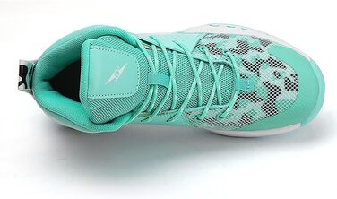 Чоловічі баскетбольні кросівки для занять спортом, великі розміри 36-39 EU (G8810 White Green)