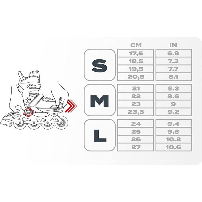 Дитячі ролики M Lunar з LED підсвіткою - регульовані, зручні, для перших спроб катання