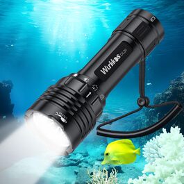 Ліхтар підводний Wurkkos DL30 - 3600 Lumen, 2700K, 90CRI, IPX-8, водонепроникний, для дайвінгу