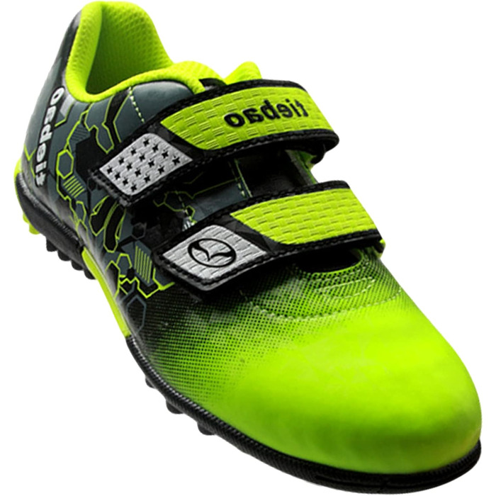 Дитячі футбольні бутси Rismart TieBao для штучного покриття та залу, унісекс, зелені, розмір 27 EU