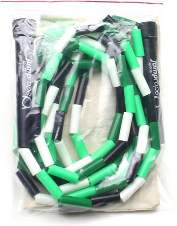 Професійне скакалка для змагань BEAD (довжина 3.0м, регульована) (Мох)