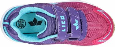 Дитячі кросівки Lico Flori VS (рожево-ліловий, блакитний), 31 EU (унісекс)