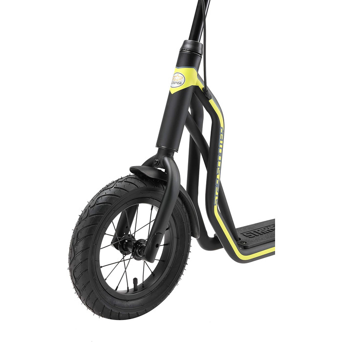 Дитячий самокат STAR SCOOTER для дітей від 6 років, 12/10 дюймів, міський кік-скутер з пневматичними колесами