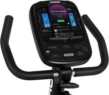 Велотренажер Zipro Glow магнітний, ергометр для дому до 150 кг, фітнес велосипед кабельний