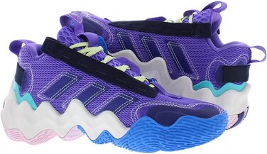 Кросівки Adidas Damen Ausstellung B Mid Basketball – жіночі баскетбольні кросівки (41 1/3 EU, фіолетово-темно-синій)