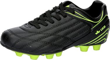 Дитячі футбольні бутси Lico Soccer Champ, 36 EU, чорний/лимонний