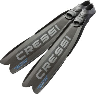 Ласти Cressi Gara Modular Impulse для фрідайвінгу з змінними лопастями, Італія, чорний