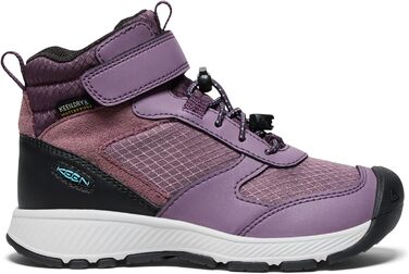 KEEN Skua Mid Waterproof - водонепроникні трекінгові черевики для дітей (37 EU) - чорний/сливовий