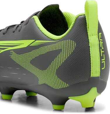 Дитячі футбольні бутси PUMA Ultra 5 Play FG/AG Jr - срібно-жовтий колір, розмір 36 EU