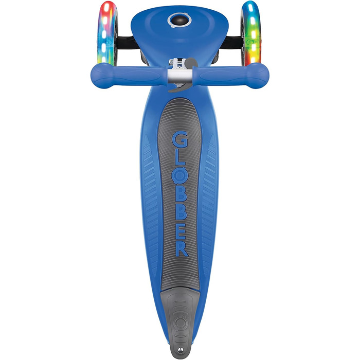 Дитячий самокат GLOBBER Primo Foldable Lights, 3-колісний, LED колеса, регульована висота, колеса 120/80 мм, ABEC 5
