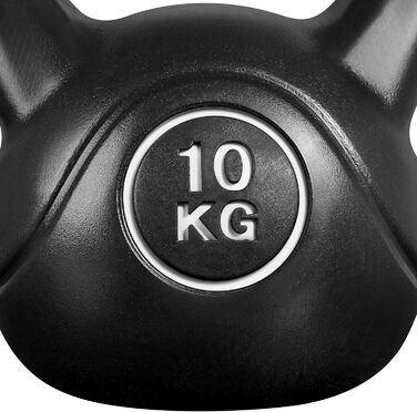 Kettlebell Yaheetech для кроссфіту та силових тренувань, 6-20 кг, з пластиковим покриттям