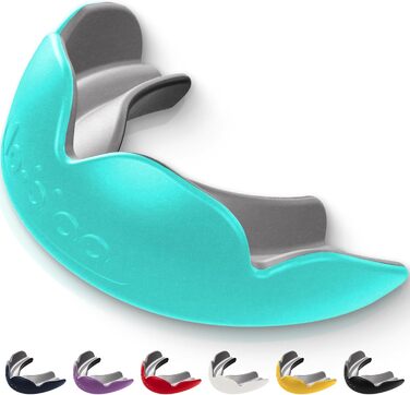 Захист для зубів Lobloo PRO-FIT: професійний, без клею, двошаровий, для контактних видів спорту (MMA, хокей, футбол, регбі). Розмір M (10-13 років).