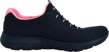 Кросівки Skechers Summits Simply Special для жінок (37.5 EU, широка колодка, темно-синій, рожевий)