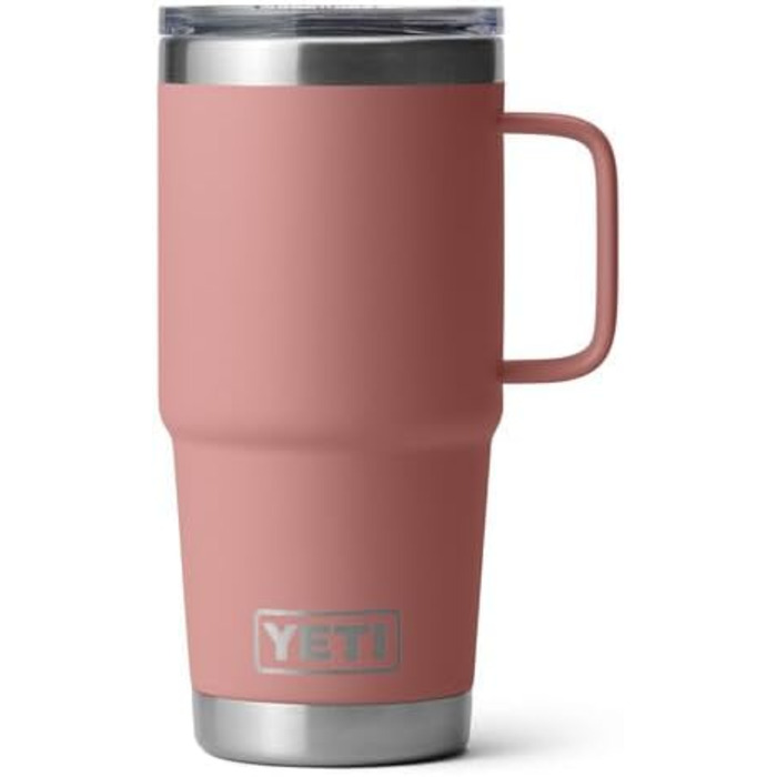 Термочашка YETI Rambler 591 мл, рожевий Sandstone, дорожня