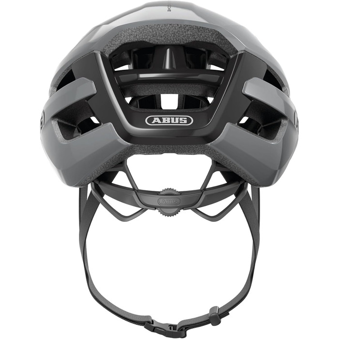 Велосипедний шолом ABUS PowerDome ACE для шосе, з вентиляцією, Race Cap, сірий, розмір L (57-61 см), для чоловіків і жінок, Made in Italy