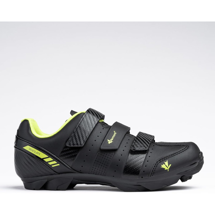 Велосипедні шкарпетки Vemont | для їзди на велосипеді | гірські | зручні | для вулиці | Clip-In-SPD | MTB (41 EU, Чорний)