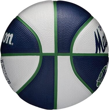 М'яч для баскетболу Wilson NBA Retro Mini Atlanta Hawks, унісекс