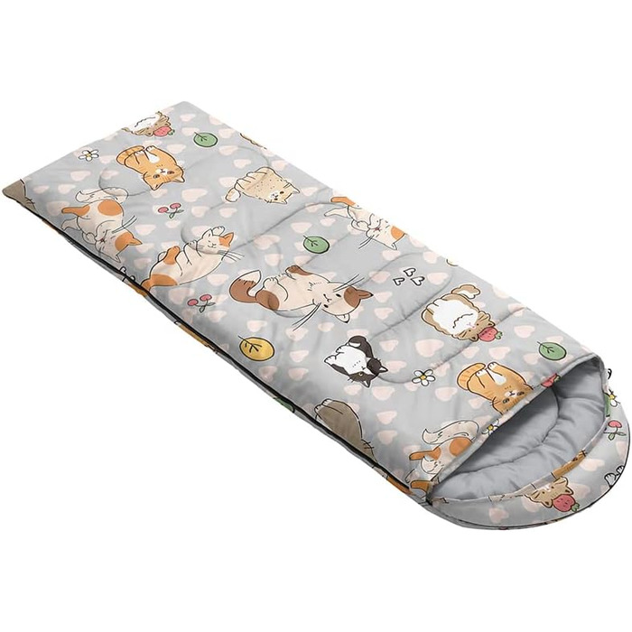 Сплячі мішки HOSIMA для холодної погоди, водонепроникні, для жінок, чоловіків, дівчаток, хлопчиків, для кемпінгу, походів, відпочинку на природі, подорожей, полювання, з компресійним мішком (Multi 24)