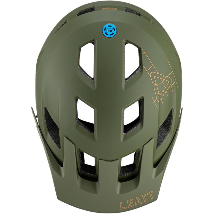 Велосипедний шолом Leatt AllMtn 1.0 V23 Pine, S (51-55 см) для MTB