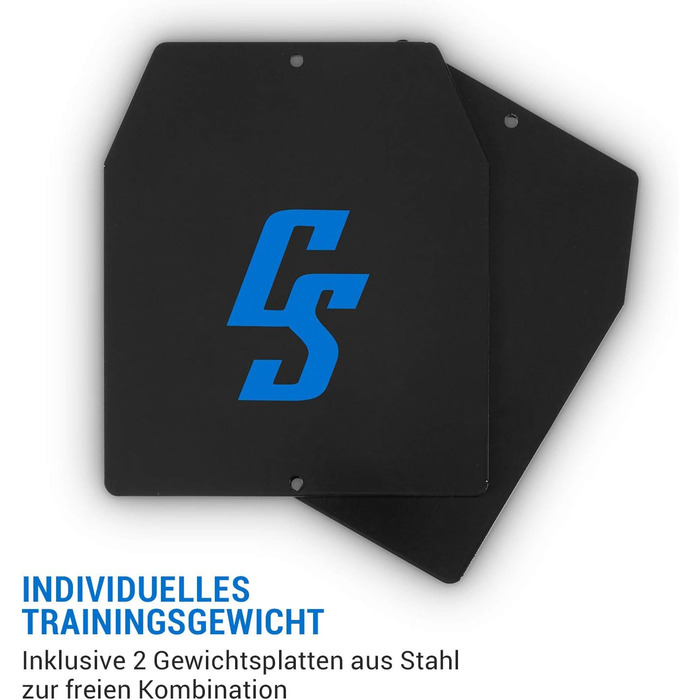 Capital Sports Battlevest 2.0: Вага жилет для тренувань - жилет з вагою, комфортний, з оптимальною підкладкою, 8.0 кг або 13.2 кг, камуфляж, чорний або оливковий (8.0 кг, камуфляж)