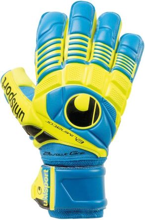 Воротарські рукавички Uhlsport Eliminator Absolutgrip HN 10.5 для дорослих, блакитні/жовті/чорні