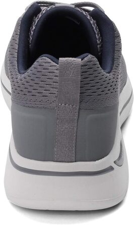 Чоловічі кросівки Skechers Gowalk Arch Fit - спортивні, для ходьби та тренувань, з повітряно-охолоджуваною піною, сірі/темно-сині, 43.5 EU