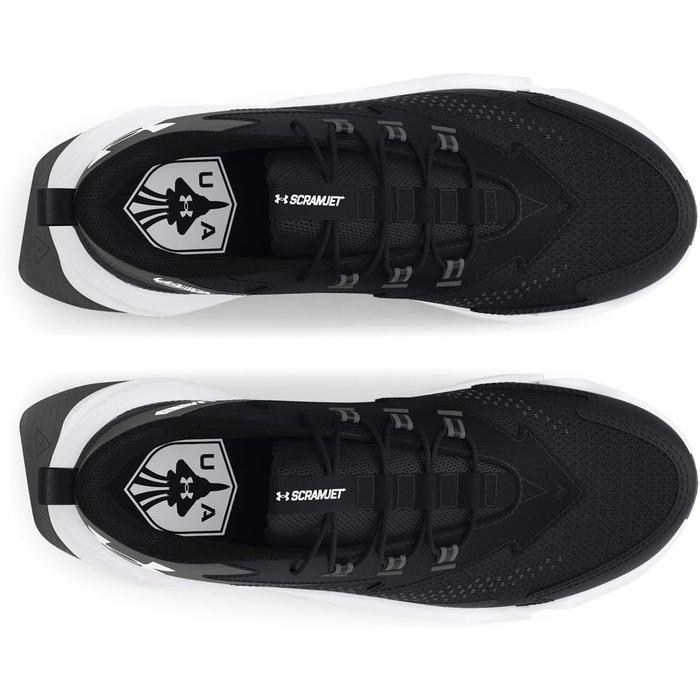 Кросівки для дівчаток Under Armour Rogue 4 Black Castlerock White, 33.5 EU