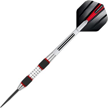 Набір дротиків Red Dragon Evo Series з вольфраму, з оперенням, насадками та чохлом