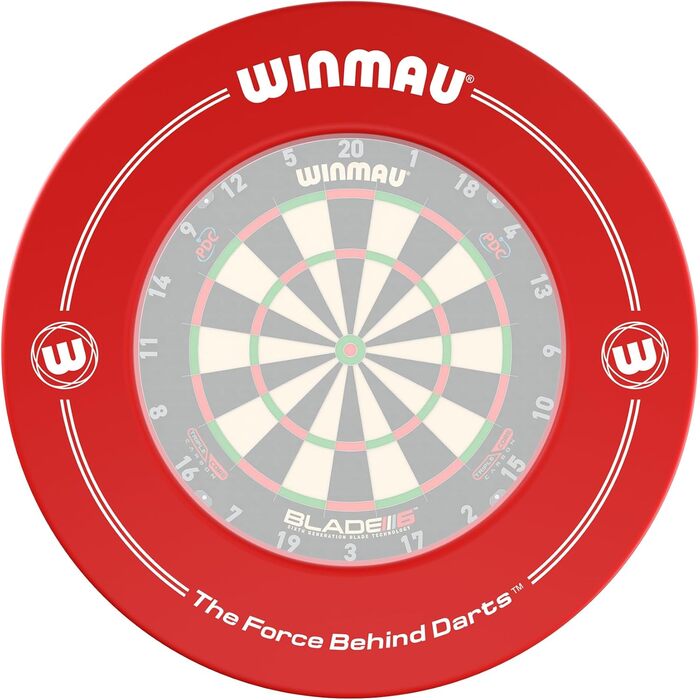 Захисне кільце для дартсу WINMAU, червоне, універсальне