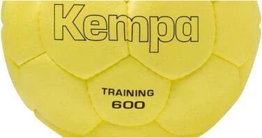 Гандбольний м'яч Kempa Training 600 2 жовтий, для тренувань