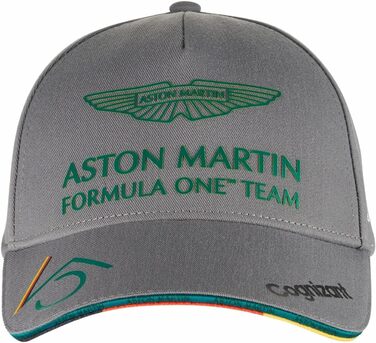 Кепка F1 Aston Martin Sebastian Vettel, сіра, дорослий розмір (універсальний)
