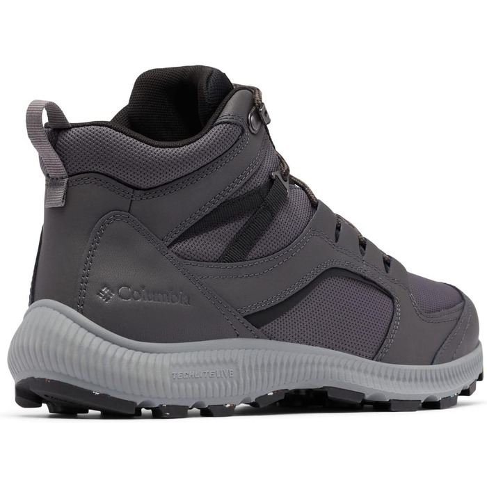 Чоловічі трекінгові черевики Columbia Re-Peak Mid Grey Dark Grey X Black 46 EU