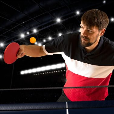 Набір для настільного тенісу Flintronic: 2 ракетки + 3 м'ячі, з сумкою для початківців та професіоналів