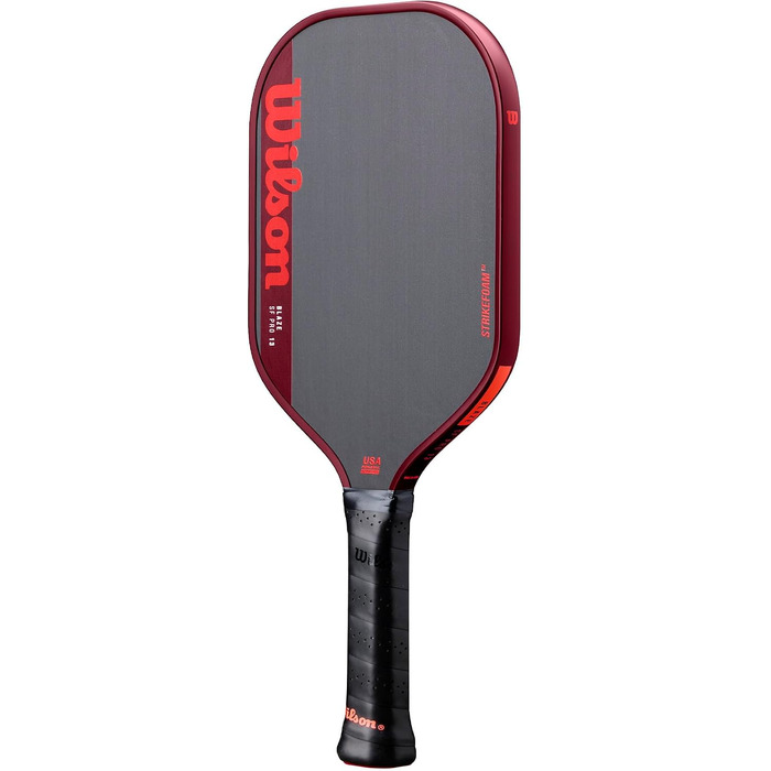 Ракетка для піклболу Wilson Blaze SF Pro 13, чорно-червона, 10.2 см