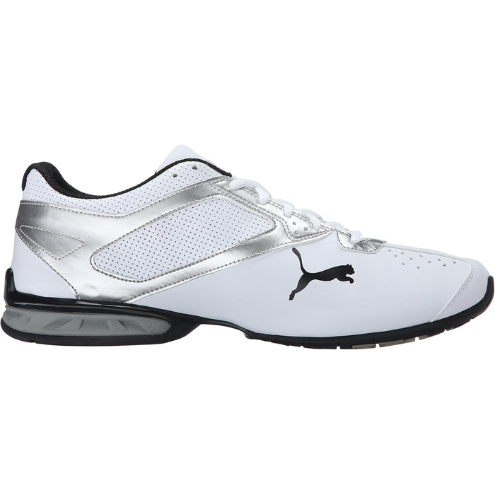 Кросівки чоловічі PUMA Tazon 6, 46 EU, білий/сріблястий