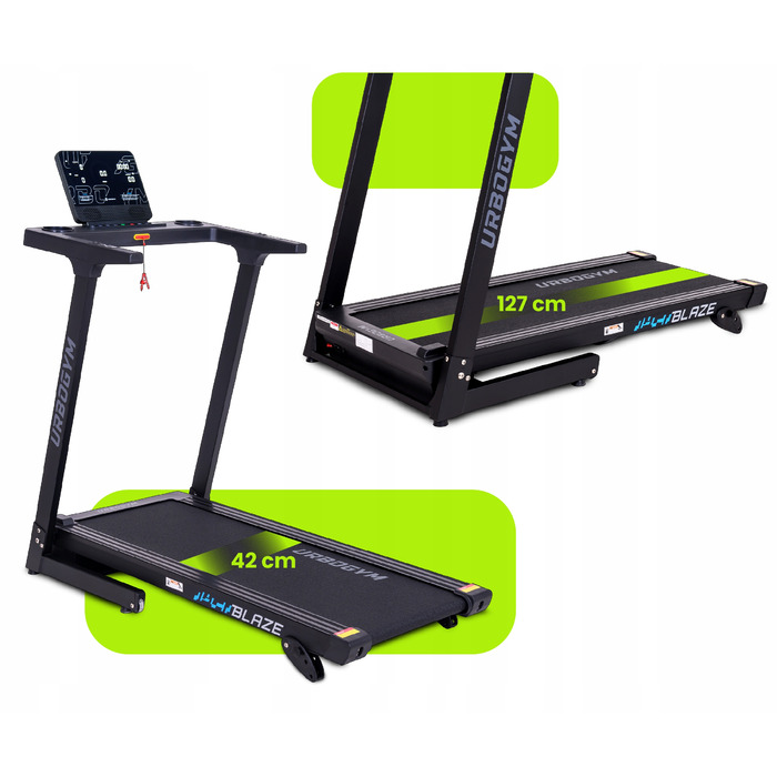 Електрична бігова доріжка Urbogym BLAZE (до 130 кг)