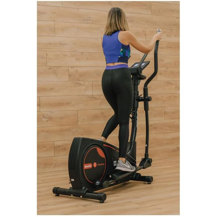 BH Crosstrainer Munich: еліптичний тренажер з маховиком 12 кг, магнітний, максимальна вага користувача 120 кг, різні версії (E100)