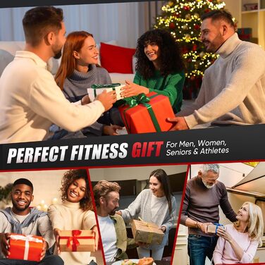 Набір еластичних стрічок для фітнесу HPYGN, 150lbs/200lbs/250lbs, 5 рівнів опору, з ручками, манжетами для щиколоток та анкером для дверей, сумкою, для занять вдома та на вулиці, синій