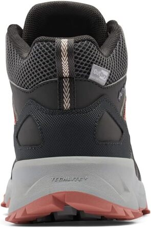 Черевики для туризму жіночі Columbia Peakfreak II Mid Outdry WP, сірі (Dark Grey x Dark Coral), 42 EU